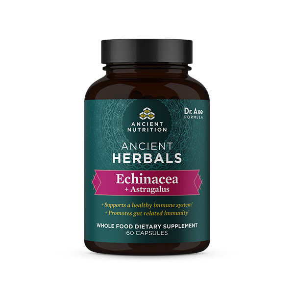 Ancient Herbals - Echinacea + Astragalus Supports a Healthy Immune System
Promotes Healthy Gut Function