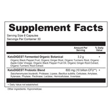Load image into Gallery viewer, Keto DIGEST Supports Digestive Health Gut Function and a Normal Microflora in The Gut For Supports Digestive Health
