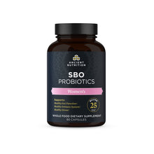 Load image into Gallery viewer, SBO Probiotics Women's  25 Billion CFUs* Per Serving, Digestive &amp; Immune Support, Soil Based Organisms and Organic Fermented Botanical Blend
