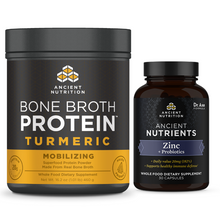 Load image into Gallery viewer, Gut and Immune Health Duo Features Glucosamine Chondroitin Hyaluronic Acid And 19 Amino Acids For Healthy
