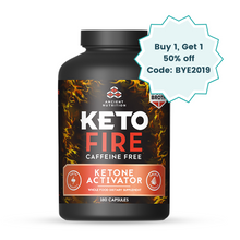 Load image into Gallery viewer, Keto FIRE Caffeine Free Has Positive Effects On Mood, Alertness, And Levels Of Fatigue Good For Your Health
