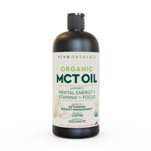 Load image into Gallery viewer, Organic MCT Oil Best MCT Oil Keto Supplement for Sustained Energy Paleo Diet Certified For Beauty Lovers
