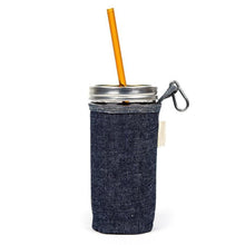 Load image into Gallery viewer, 24oz Venti Mason / Straw Combo Glass - 10" CLASSIC GLASS STRAW - Give Back Goods
