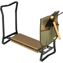 Load image into Gallery viewer, Garden Kneeler Seat With Cultivator Hoe Protects Your Knees, Clothes From Dirt &amp; Grass Stains For Garden Lovers

