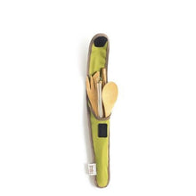 Load image into Gallery viewer, Re-useable Bamboo Utensil Kit &amp; Glass Straw - Eco-Friendly, Save Our Oceans &amp; Landfills - Give Back Goods
