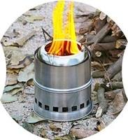 Load image into Gallery viewer, Portable Stainless Steel Camping Stove Burner For Cookers

