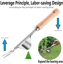 Load image into Gallery viewer, Stainless Steel Weed Puller Long Handled Weeding Tool for Garden
