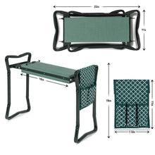 Load image into Gallery viewer, Foldable Garden Kneeler Seat Protects Your Knees, Clothes From Dirt &amp; Grass Stains For Garden Lovers

