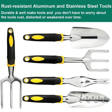 Load image into Gallery viewer, Garden Tools Set 10 Pieces Make Your Garden Work Became More Easily And Safety Gift For Gardeners
