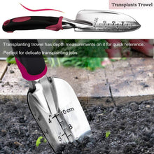 Load image into Gallery viewer, Garden Tools Set 5 Piece Digging And Plating Best Gift for Garden Lover, For Horticulturist
