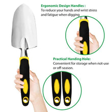 Load image into Gallery viewer, Garden Tools Set 4 Pieces Digging And Plating Best Gift for Garden Lover, For Horticulturist
