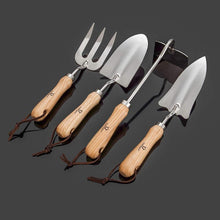 Load image into Gallery viewer, Garden Tool Set Stainless Steel Heavy Duty Gardening Kit 4 Piece Gardening Supplies Gifts
