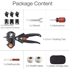 Load image into Gallery viewer, Grafting Tools Pruner Kit Convenient For Containg All Tools  Best Gift for Garden Lover, For Horticulturist
