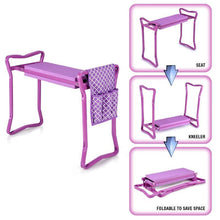 Load image into Gallery viewer, Foldable Garden Kneeler Seat Protects Your Knees, Clothes From Dirt &amp; Grass Stains For Garden Lovers
