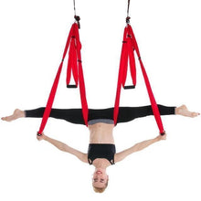 Load image into Gallery viewer, Aerial Yoga Hammock Handles Strap, Home Gym Hanging Belt Swing, Anti-Gravity Aerial Traction Device For Yoga Lover
