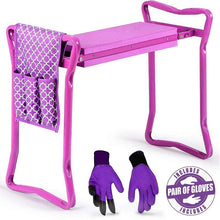 Load image into Gallery viewer, Foldable Garden Kneeler Seat Protects Your Knees, Clothes From Dirt &amp; Grass Stains For Garden Lovers
