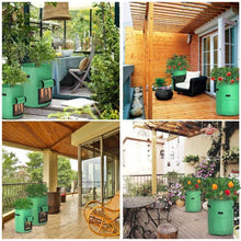 Load image into Gallery viewer, Potato Grow Bags 2-Pack Green To Plant And Growing For Graden Lovers
