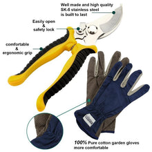 Load image into Gallery viewer, Garden Tools Set 10 Pieces Make Your Garden Work Became More Easily And Safety Gift For Gardeners

