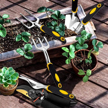 Load image into Gallery viewer, Garden Tools Set 6 Pieces Make Your Garden Work Became More Easily And Safety Gift For Gardeners
