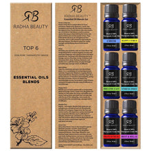 Load image into Gallery viewer, Essential Oil Blend Set For Aromatherapy Custom Massage And Body Oils Diffusers Vaporizers Oil Burners Inhalation Perfume Blends, Spa And Home Care For Home Lovers
