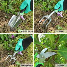 Load image into Gallery viewer, Garden Tools Set Make Your Garden Work Became More Easily And Safety Gift For Gardeners
