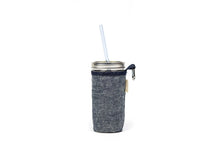 Load image into Gallery viewer, 24oz Venti Mason / Straw Combo Glass - 10" CLASSIC GLASS STRAW - Give Back Goods
