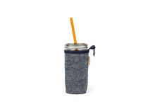 Load image into Gallery viewer, 24oz Venti Mason / Straw Combo Glass - 10" CLASSIC GLASS STRAW - Give Back Goods
