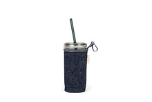 Load image into Gallery viewer, 24oz Venti Mason / Straw Combo Glass - 10" CLASSIC GLASS STRAW - Give Back Goods
