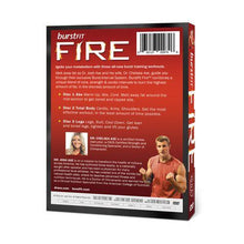 Load image into Gallery viewer, BurstFit Fire DVDs Ower Your Resting Heart Rate, Balance Hormones, Lower Blood Pressure, Keep Your Brain Young By Increasing Circulation
