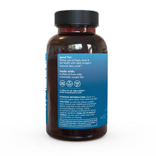 Load image into Gallery viewer, omega 3 fish oil left side bottle
