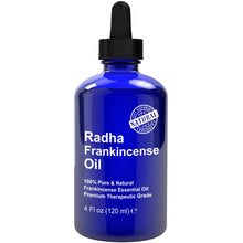 Load image into Gallery viewer, 100% Pure Radha Frankincense Oil Pure Pressed Moisturizing Anti-Aging Treatment for Face Skin Hair Men &amp; Women
