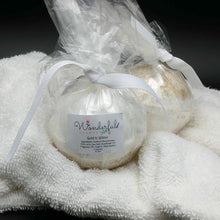 Load image into Gallery viewer, Gold and Glitter Bath Bomb 4.5oz 2pk

