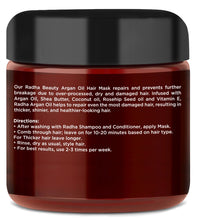 Load image into Gallery viewer, Argan Oil Hair Mask - Deep Conditioner with Organic Argan and Coconut Oil For Beauty
