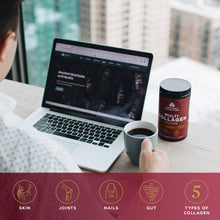Load image into Gallery viewer, Multi Collagen Protein Chocolate - Half Size Restores Youthful, Elastic Skin Strengthens Hair and Nails Good For Woman Beauty
