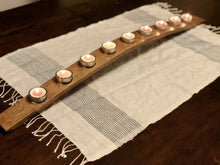 Load image into Gallery viewer, Reclaimed Vino Barrel Candelabra Or Menorah Save Our Landfills Decoration For Home Lovers
