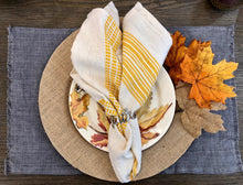 Load image into Gallery viewer, set of 4 Hand Woven Stone washed Linen Placemat (pick your color) - Eco-Friendly, Fair Trade - Give Back Goods
