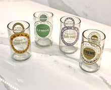 Load image into Gallery viewer, of 4 Repurposed Soda Tumbler glasses, Made from Boylan Bottles in the USA- Save our landfills! - Give Back Goods
