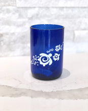 Load image into Gallery viewer, Set of 4 Repurposed Sea Turtle Tumbler glasses, Made from Reisling Bottle in the USA- Save our landfills! - Give Back Goods
