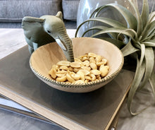 Load image into Gallery viewer, Set of 3 Hand Carved African Animal Bowls, Elephant, Zebra, Giraffe, Fair Trade &amp; 10% goes to help animal conservation in Africa! - Give Back Goods
