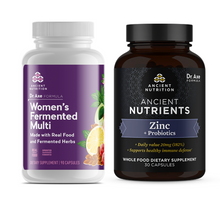 Load image into Gallery viewer, Daily Immune System Support Duo Probiotic Fermented Vitamins
Enzyme-activated Minerals For Vegetarian-friendly
