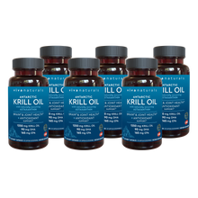 Load image into Gallery viewer, Krill Oil Omega 3 with Astaxanthin DHA Supplements for Joint and Brain Health No Fishy Taste For Beauty Lovers
