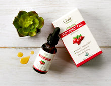 Load image into Gallery viewer, Rosehip Oil Helps Brighten Skin And Reduce Blemishes And Premature Aging Affects For Dry, Flaky skin, Inflamed, Problematic Skin Ideal Method For Woman
