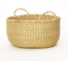 Load image into Gallery viewer, Set Of 2 Nesting Baskets Handwoven Elephant Grass Fair Trade Eco-Friendly Decoration For Home Lovers
