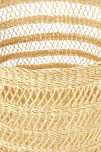 Load image into Gallery viewer, 3 Lace Basket Bins, Handwoven- Elephant Grass Beauty And For Home Decorations
