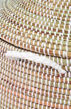 Load image into Gallery viewer, Prayer Mat Hamper/ Basket, White, Fair Trade, Educates Artisans- Eco-Friendly - Give Back Goods
