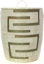 Load image into Gallery viewer, Fair Trade Sahara Hamper Laundry Storage Basket, 3 colors, Eco-Friendly - Give Back Goods
