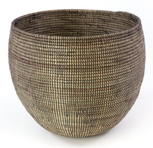 Load image into Gallery viewer, Set of Two Handwoven Cattail Nesting Baskets (White or Brown), Fair Trade - Give Back Goods
