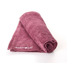 Load image into Gallery viewer, Yoga Mat Microfiber Towels- Gives one month of clean drinking water + plants a tree! - Give Back Goods
