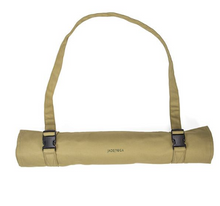 Load image into Gallery viewer, Yoga Mat Carrier Bag- Organic Cotton Canvas - Protects habitat for chimpanzees in Uganda! - Give Back Goods

