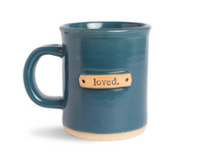 Load image into Gallery viewer, Handmade Inspirational  Mugs, USA Made, Provides 1  week of clean water to Africa - Give Back Goods
